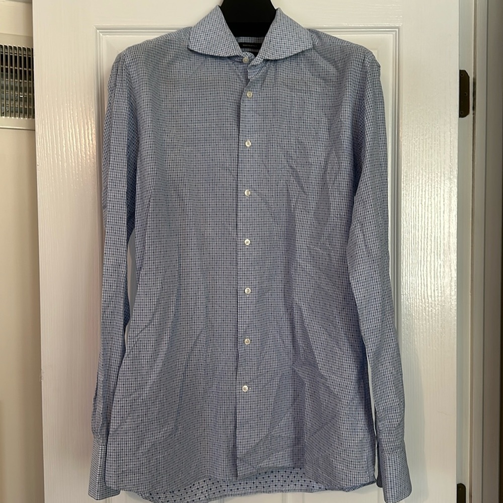 SuitSupply Men’s Dress Shirt, 16.5L
